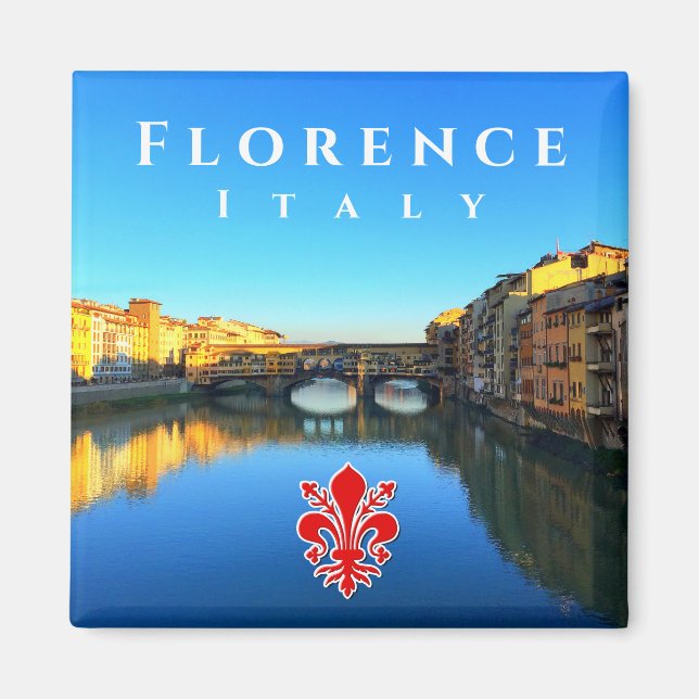Florence, Italy - Ponte Vecchio Magnet (Front)