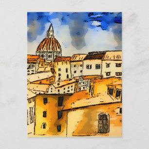 Florence Italy Postcard