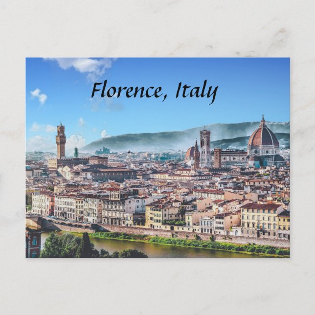 florence, Italy postcard (Front)