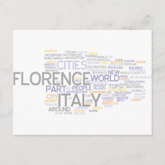 Florence Italy Postcard