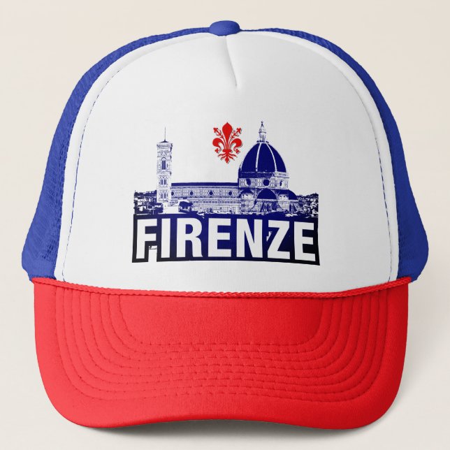 Florence, Italy - Santa Maria del Fiore Trucker Hat (Front)