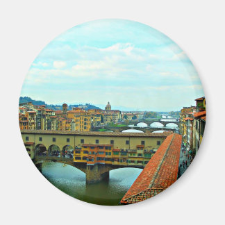 Florence, Italy shopping bridge Magnet