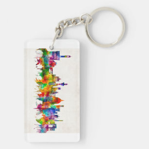 Florence Italy Skyline Key Ring