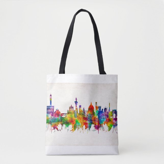Florence Italy Skyline Tote Bag (Front)