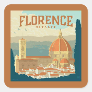 Florence, Italy Square Sticker
