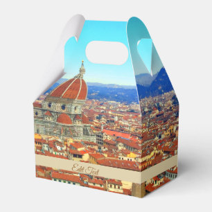 Florence, Italy   Themed Wedding Favour Box