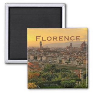 Florence Italy Travel Photo Souvenir Fridge Magnet