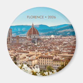 Florence Italy Travel Souvenir Photo Fridge Magnet