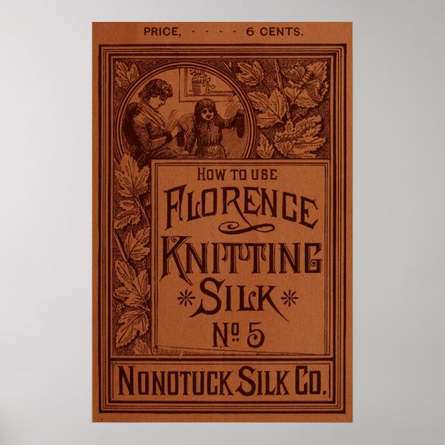 Florence Knitting Silk cover Poster (Front)
