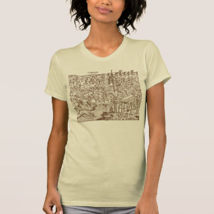 Florence, Mediaeval Woodcut T-Shirt