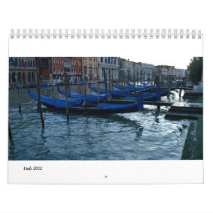 Florence, Milan and Rome Calendar