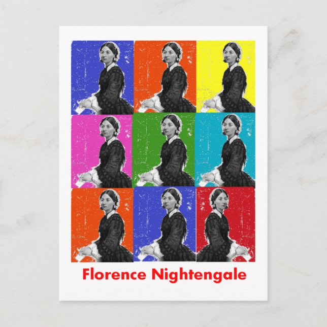 florence nightengale POPART T-Shirts & Gifts Postcard (Front)