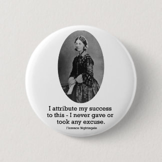Florence Nightingale Button