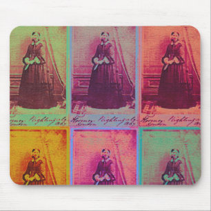 Florence Nightingale Colours Mouse Mat