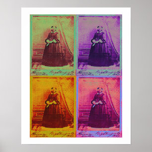 Florence Nightingale Colours Poster Print