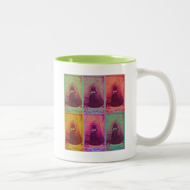 Florence Nightingale Colours Two-Tone Coffee Mug (Right)