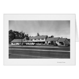 Florence, Oregon View of Hotel Regan Photograph