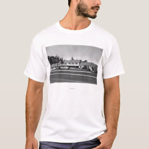 Florence, Oregon View of Hotel Regan Photograph T-Shirt