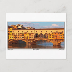 Florence - Ponte Vecchio Postcard