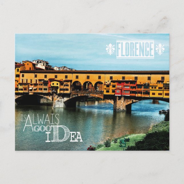 Florence Postcard - Cartolina Firenze (Front)