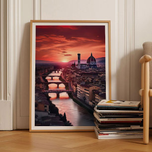 Florence Print Italy Wall Art Florence Poster Rome