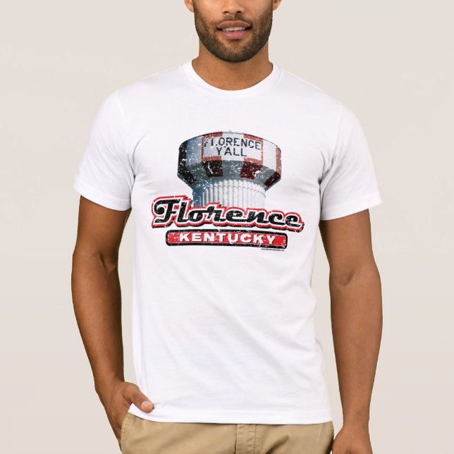 Florence Retro Fitted T T-Shirt (Front)