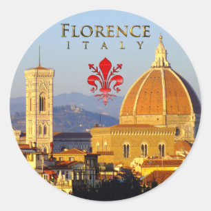 Florence - Santa Maria del Fiore Classic Round Sticker