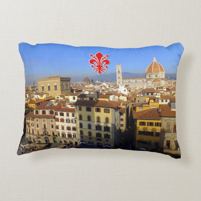 Florence - Santa Maria del Fiore Decorative Cushion (Back)