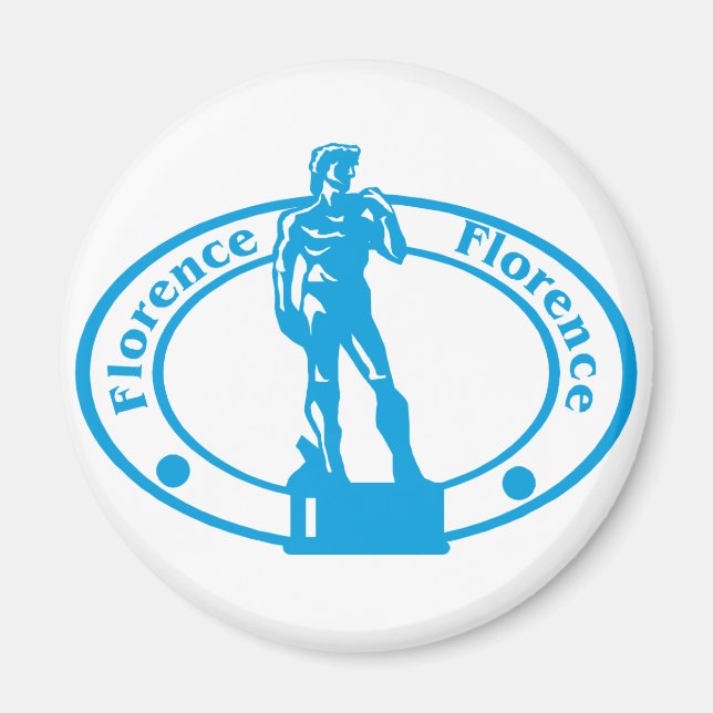 Florence Stamp Magnet (Front)