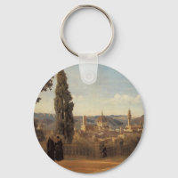 Florence, The Boboli Gardens by Camille Corot