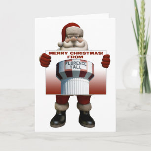 Florence Y'all Santa Christmas Card