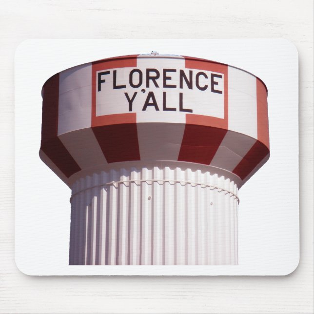 Florence Y'all Water Tower Mousepad (Front)