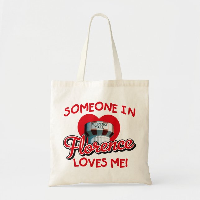 Florence Y'all Water Tower tote (Front)