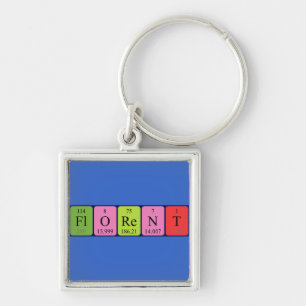 Florent periodic table name keyring