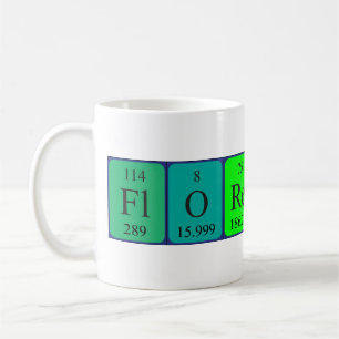 Florentin periodic table name mug