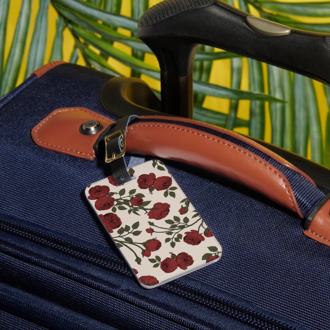 Florentina Rose Luggage Tag (Front Insitu 1)