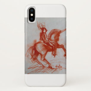 FLORENTINE KNIGHT ON HORSEBACK iPhone X CASE
