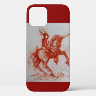 FLORENTINE  KNIGHT ON HORSEBACK iPhone 12 CASE