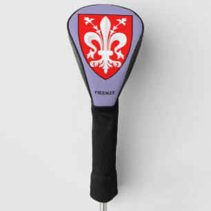 Florentine Lily Coat of Arms Fine Art Golf Head Cover