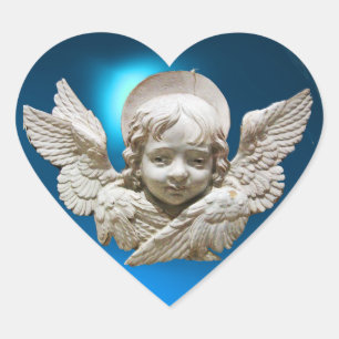 FLORENTINE RENAISSANCE ANGEL HEART STICKER