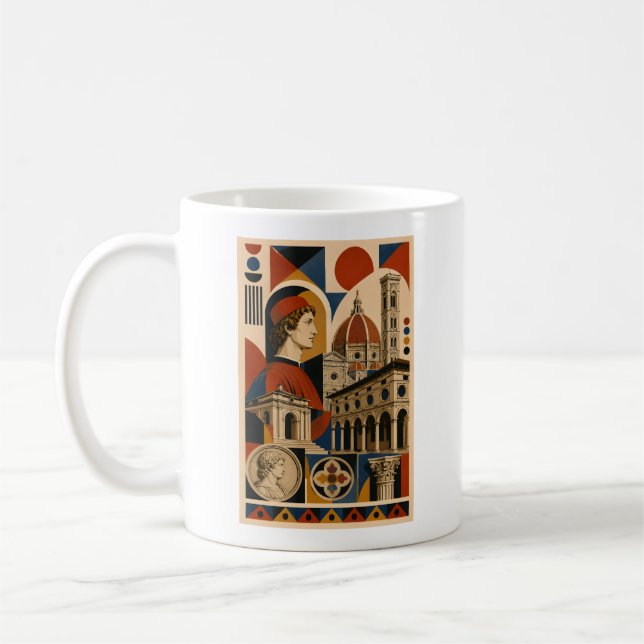 Florentine Renaissance – Geometric Art Mug (Left)