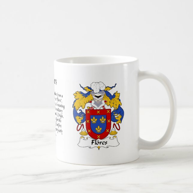 Flores Family Crest cup (Right)