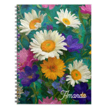 Flores Notebook Inspiration Vincent van Gogh