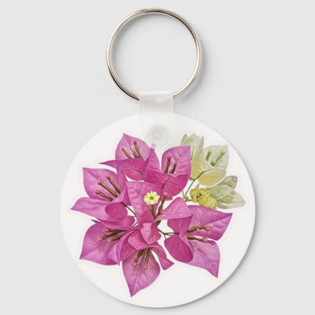 Flores of Brazil Key Ring (Front)