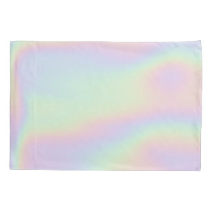 Florescent Holographic Rainbow Colours Pillowcase