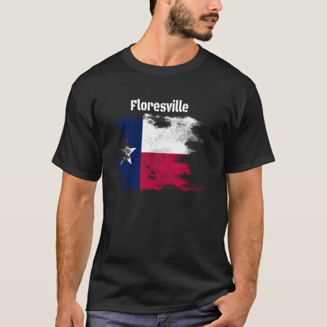 Floresville Texas Classic Design Graphic Novelty T-Shirt (Front)