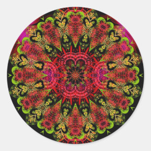 floretiana classic round sticker