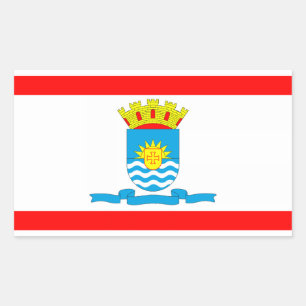 Florianópolis, Brazilian city flag Stickers