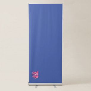 floribunda Design Vertical Retractable Banner