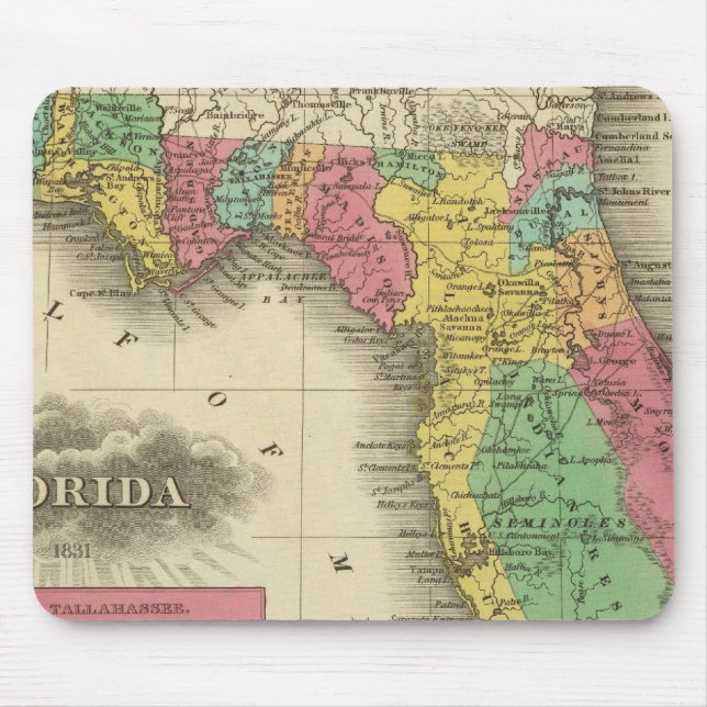 Florida 10 mouse mat (Front)
